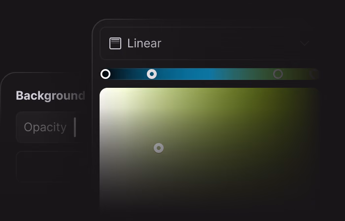 Custom backgrounds