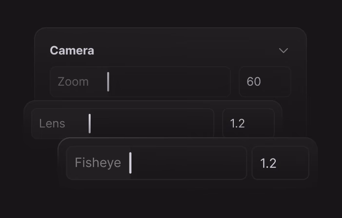 Lens and Fisheye effects